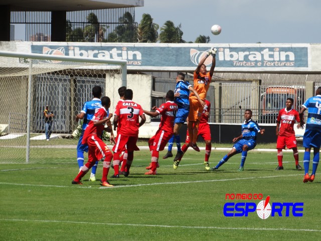 SUB17: CRB VENCE O CSA , E LEVA VANTAGEM PARA A SEMIFINAL