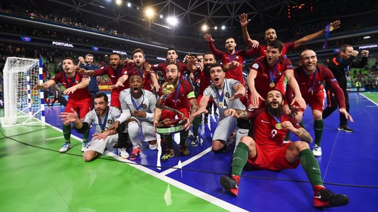 Portugal  conquista o inédito título da Euro Futsal