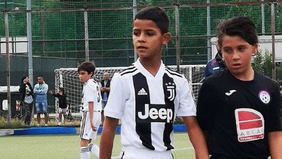Filho de Cristiano Ronaldo estreia com quatro gols no Sub-9 da Juventus