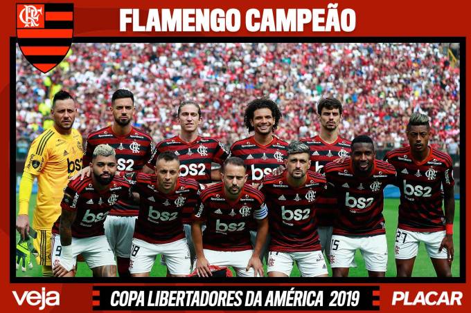 Flamengo vence de virada e conquista o bicampeonato da libertadores