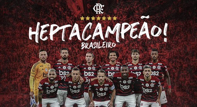 Flamengo  heptacampeão brasileiro, com quatro rodadas de antecedência