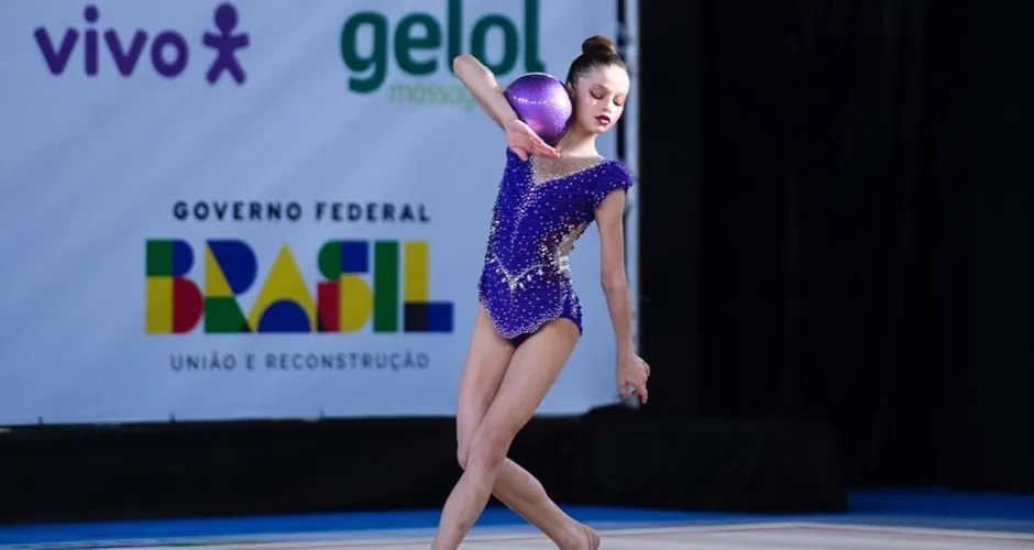 Atleta Alagoana é convocada para a seleção brasileira de ginástica rítmica