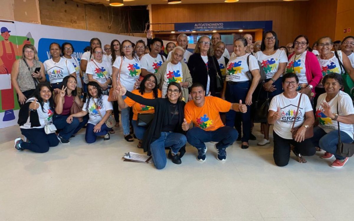 Participaram da ação cerca de 65 idosos. Foto: Cortesia