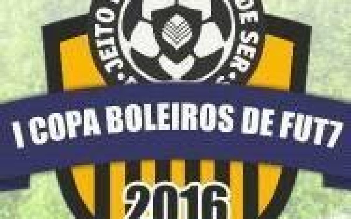 I COPA BOLEIROS  DE FUT7 – 2016