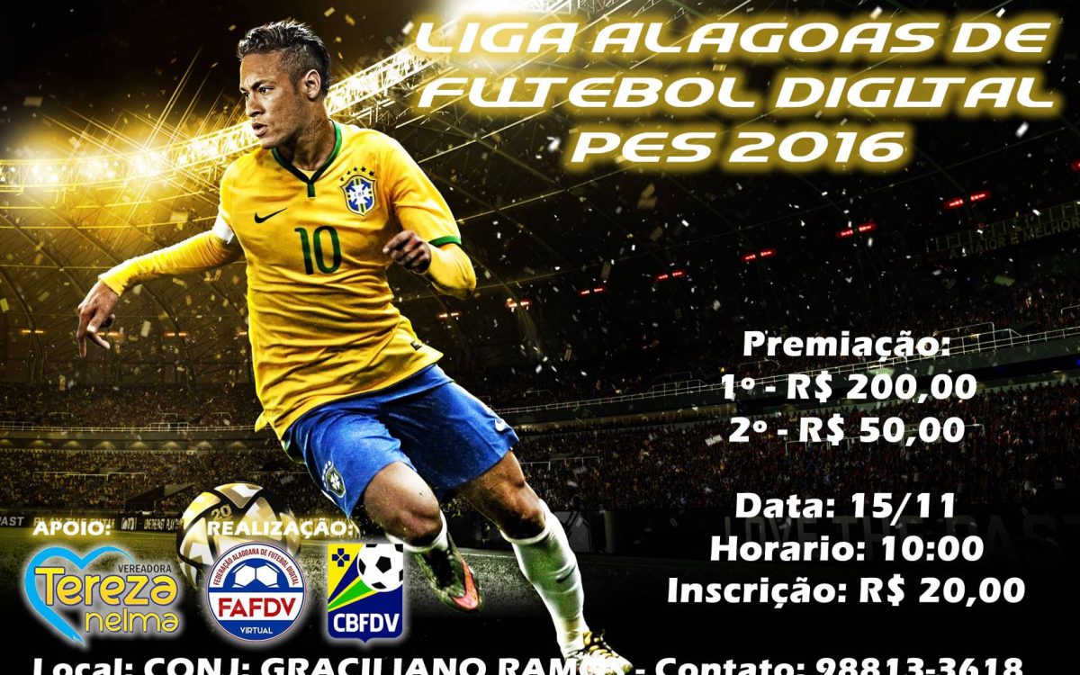 LIGA ALAGOAS DE FUTEBOL DIGITAL: 1ª ETAPA NO GRACILIANO RAMOS