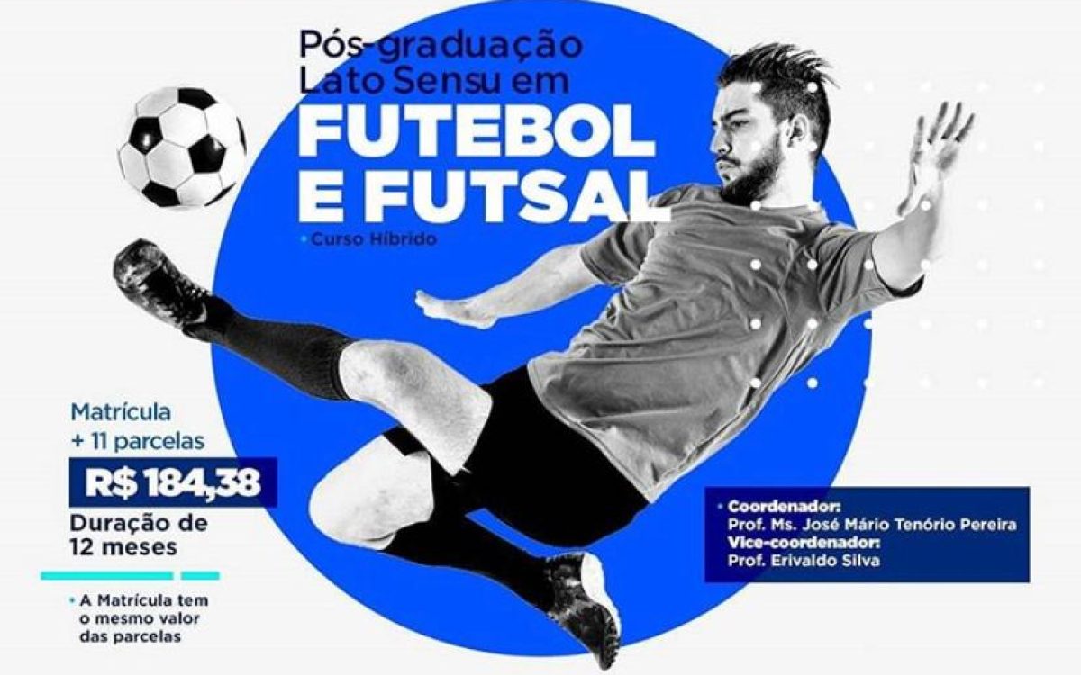 UMJ lança pós-graduação Lacto Sensu em Futebol e Futsal em parceria com a FAF e a FAFS