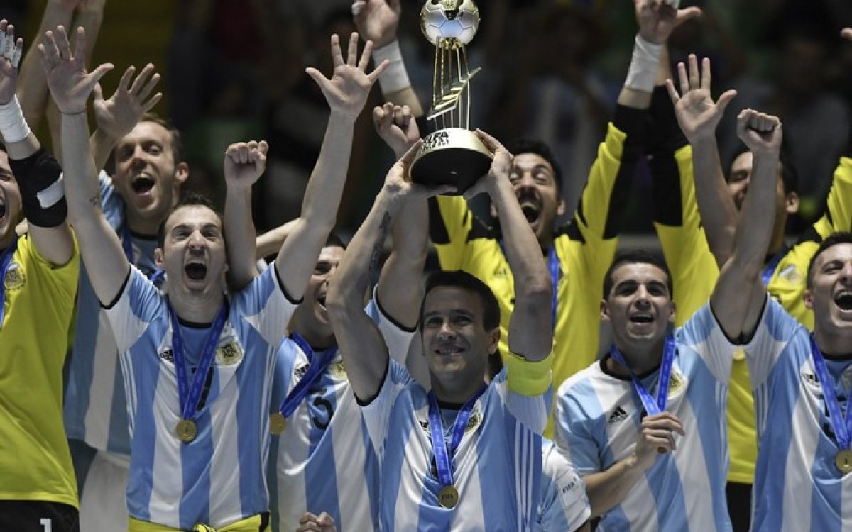 Argentina vence a Russia e conquista o mundial de futsal