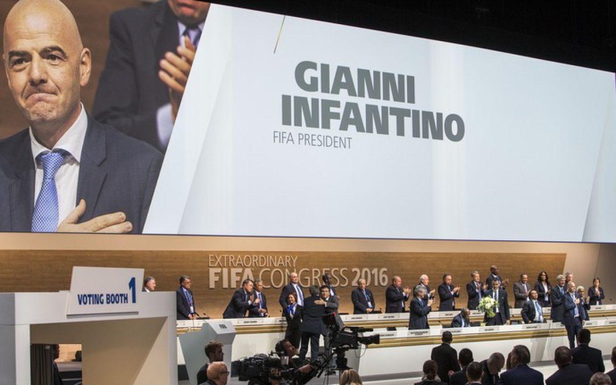 ELEITO NOVO PRESIDENTE DA FIFA