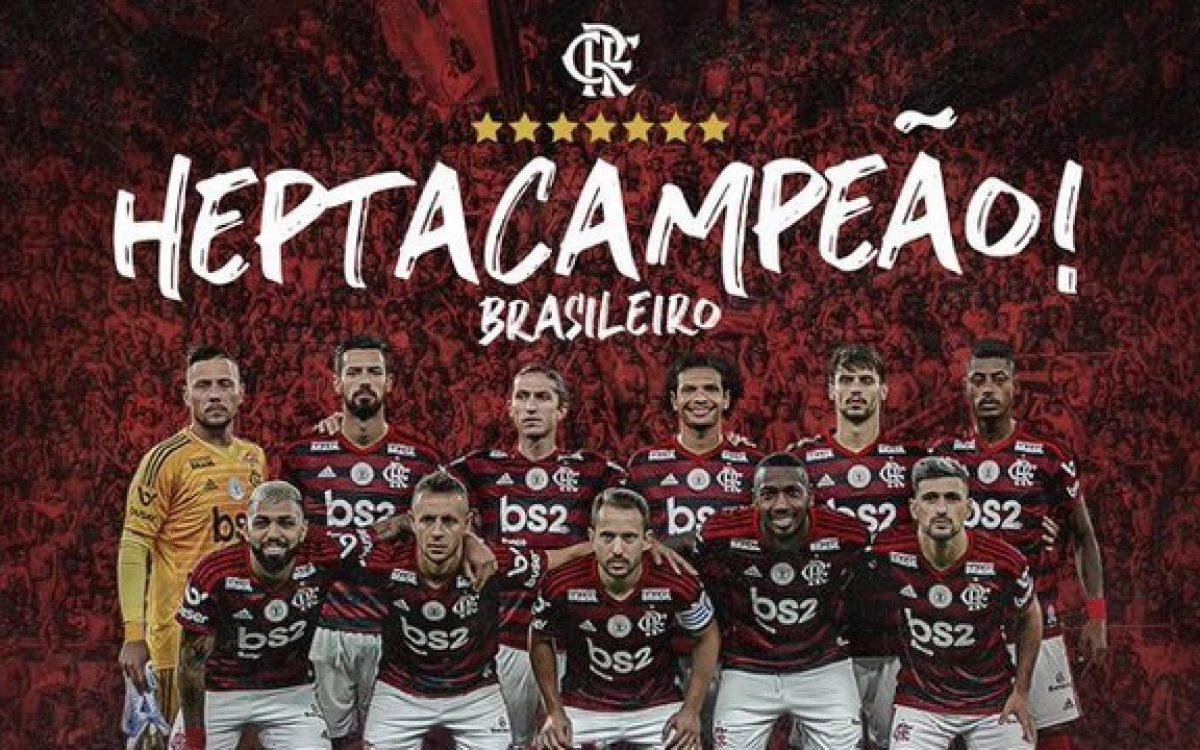 Flamengo  heptacampeão brasileiro, com quatro rodadas de antecedência