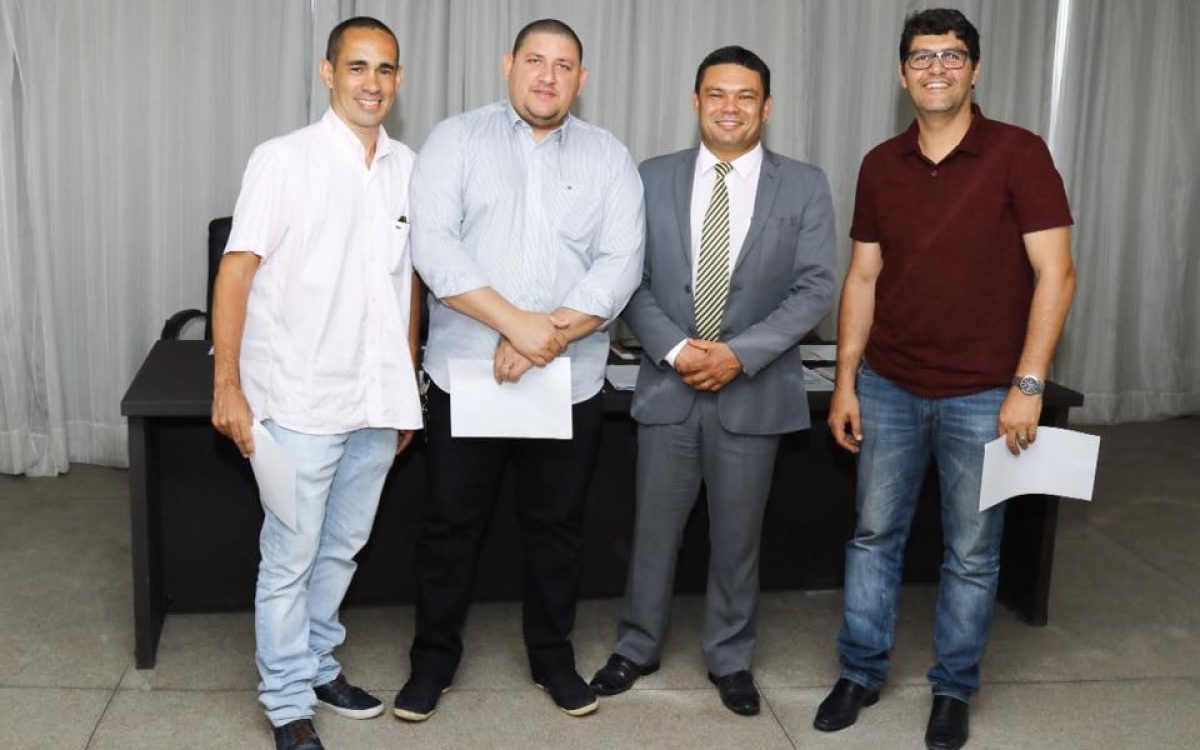 Adalberto,Djalma, Iran e André