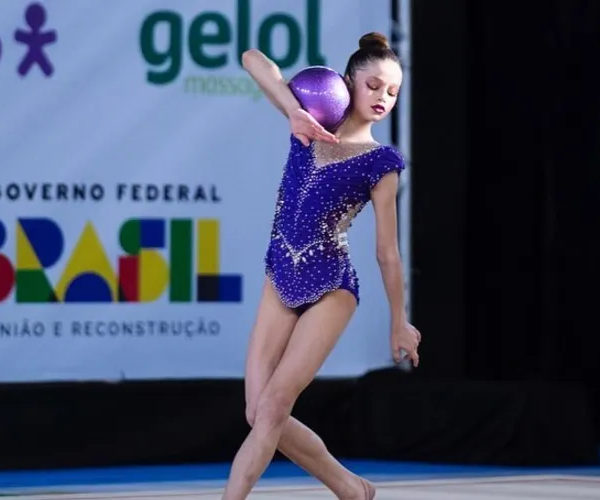 Atleta Alagoana é convocada para a seleção brasileira de ginástica rítmica