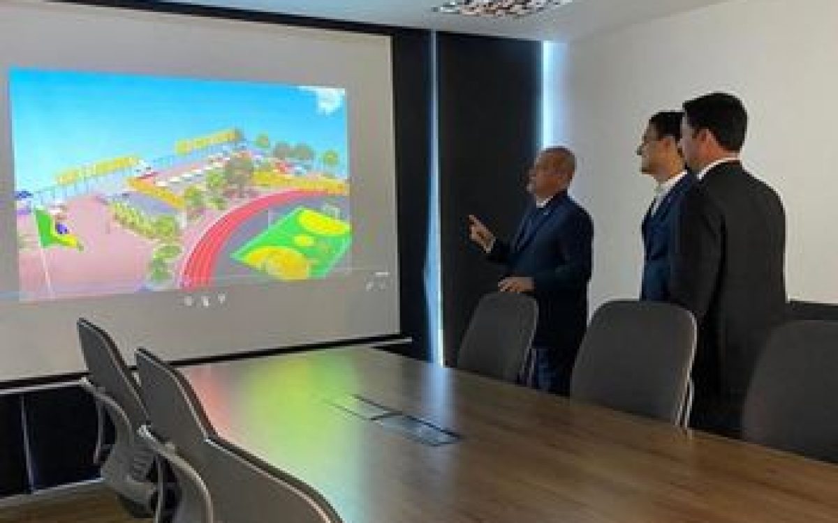 JHC com ministro Onyx Lorenzoni e Rodrigo Cunha (senador)